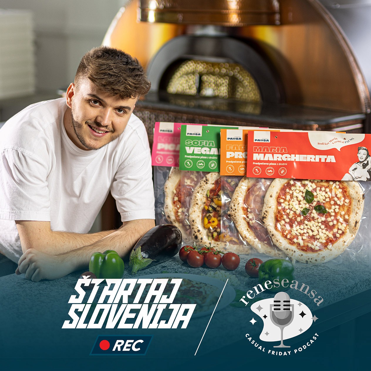 Podkast Štartaj Slovenija: Pausa Pizza Podkast Štartaj Slovenija: Pausa Pizza