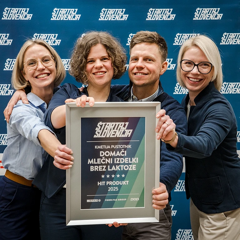 HIT produkt 10. sezone Štartaj Slovenija je ...