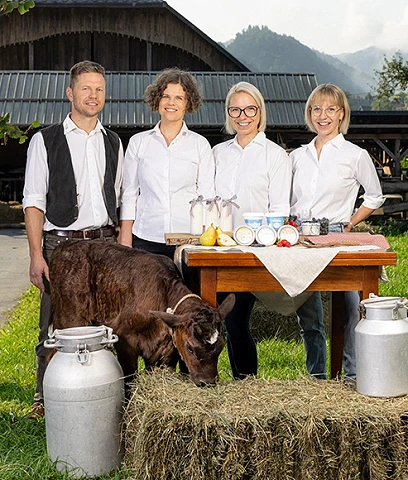 Katarina Uršič, Nikolaj Brence, Ana Brence in Elizabeta Brence