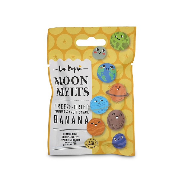 La Popsi Moon Melts, jogurtov prigrizek Banana