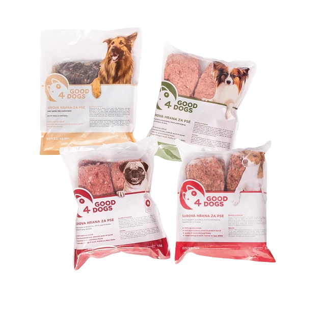 Good4Dogs, surova hrana za pse