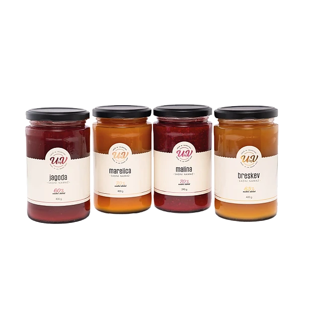 Uroš in Valentina, domači izdelki iz Vipavske doline