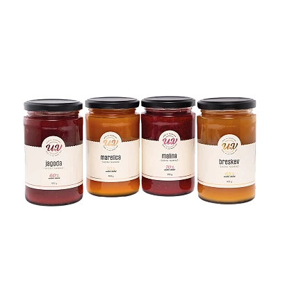 Uroš in Valentina, domači izdelki iz Vipavske doline