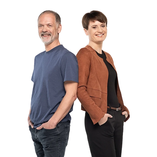 Mojca Makovec Haložan in Mitja Milič